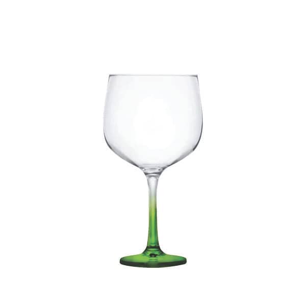Jogo de Taças Gin Tonica Degradê Verde Nadir 600ml