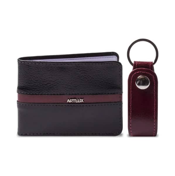 Kit Carteira e Chaveiro para Escritório