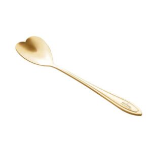 Kit Colher de Chá Dourada Personalizado