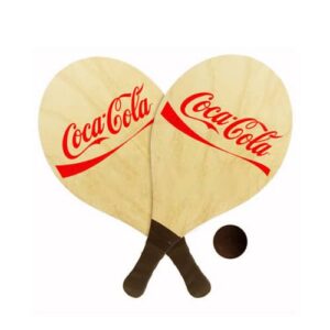 Kit Frescobol com 02 Raquetes Personalizado