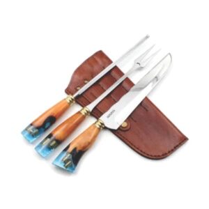 Kit Garfo e Faca Aço Inox Personalizado