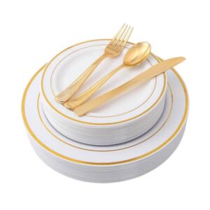 Kit Garfo e Faca Douradas Personalizado