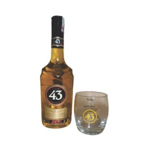Kit Presente Licor 43 Original 700ml + Copo Personalizado