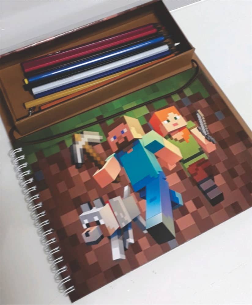 Kit Risque e Rabisque Minecraft