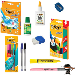 Kit de material escolar