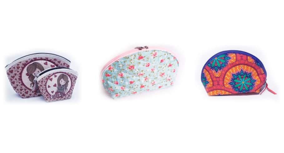 Necessaire Meia Lua Personalizada