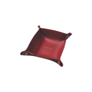 Organizador de Mesa em Couro Caramelo Personalizado