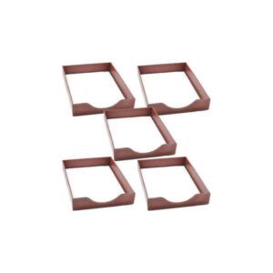 Organizador de Mesa em Couro Uma Divisória Personalizado