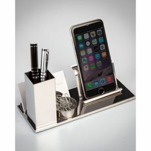 Porta clips personalizado com porta caneta