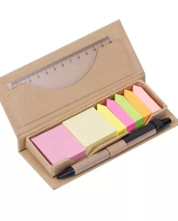 Porta post it personalizado ecológico