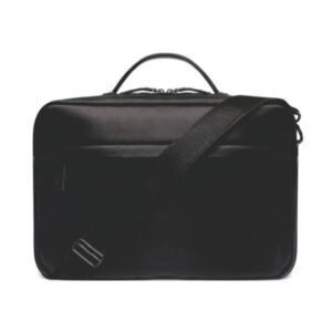 Pasta Porta Notebook Masculina em Couro Preto