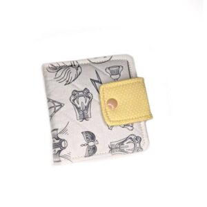 Porta Absorventes Harry Potter com fundo Bege