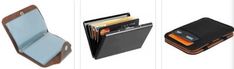 Porta Cartão de Couro para Brindes
