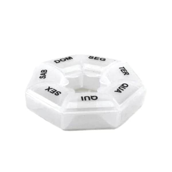 Porta Comprimido Semanal em Plástico