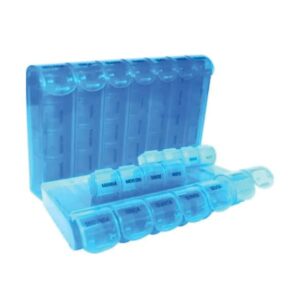 Porta Comprimidos com 4 ou 8 Divisões