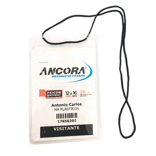 Porta Credencial em PVC Personalizado