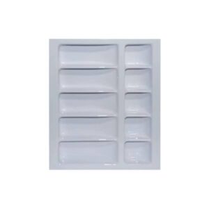 Porta Notas com 12 Nichos Cédulas e Moedas