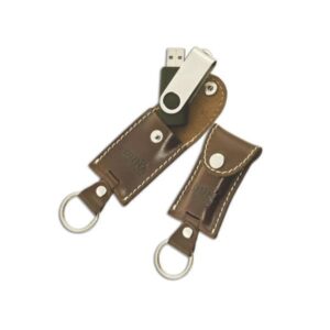 Porta- Pen Drive Confeccionado em Sintético