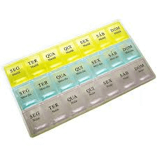 Porta comprimidos diário