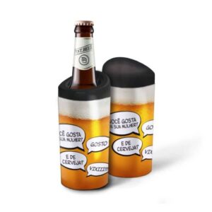 Porta garrafa cerveja personalizada sp
