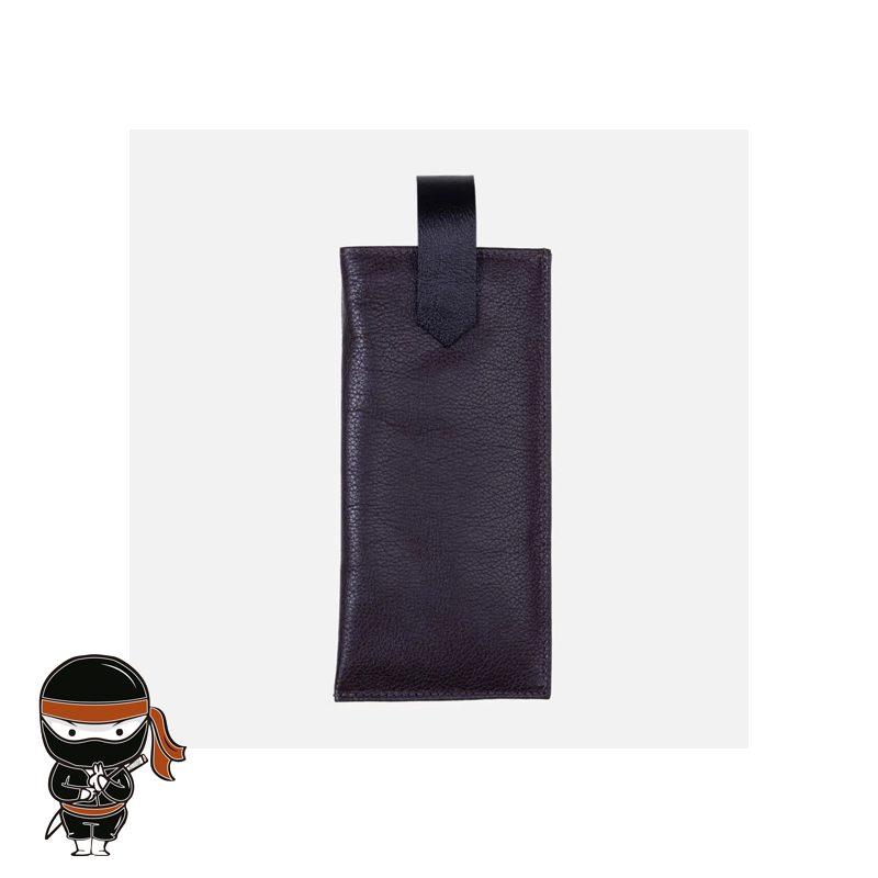 Porta óculos couro personalizado