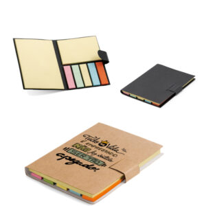 Porta post it colorido personalizado