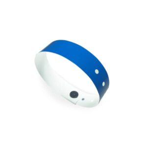 Pulseira de PVC ajustável com chip RFID NFC
