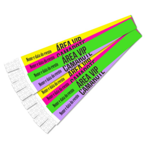 Pulseira de festa personalizada