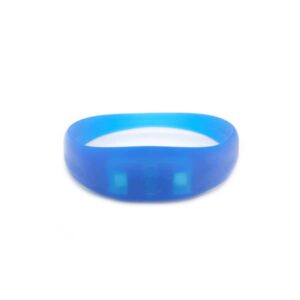 Pulseira de silicone com LED