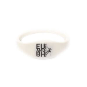 Pulseira silicone com chip RFID NFC