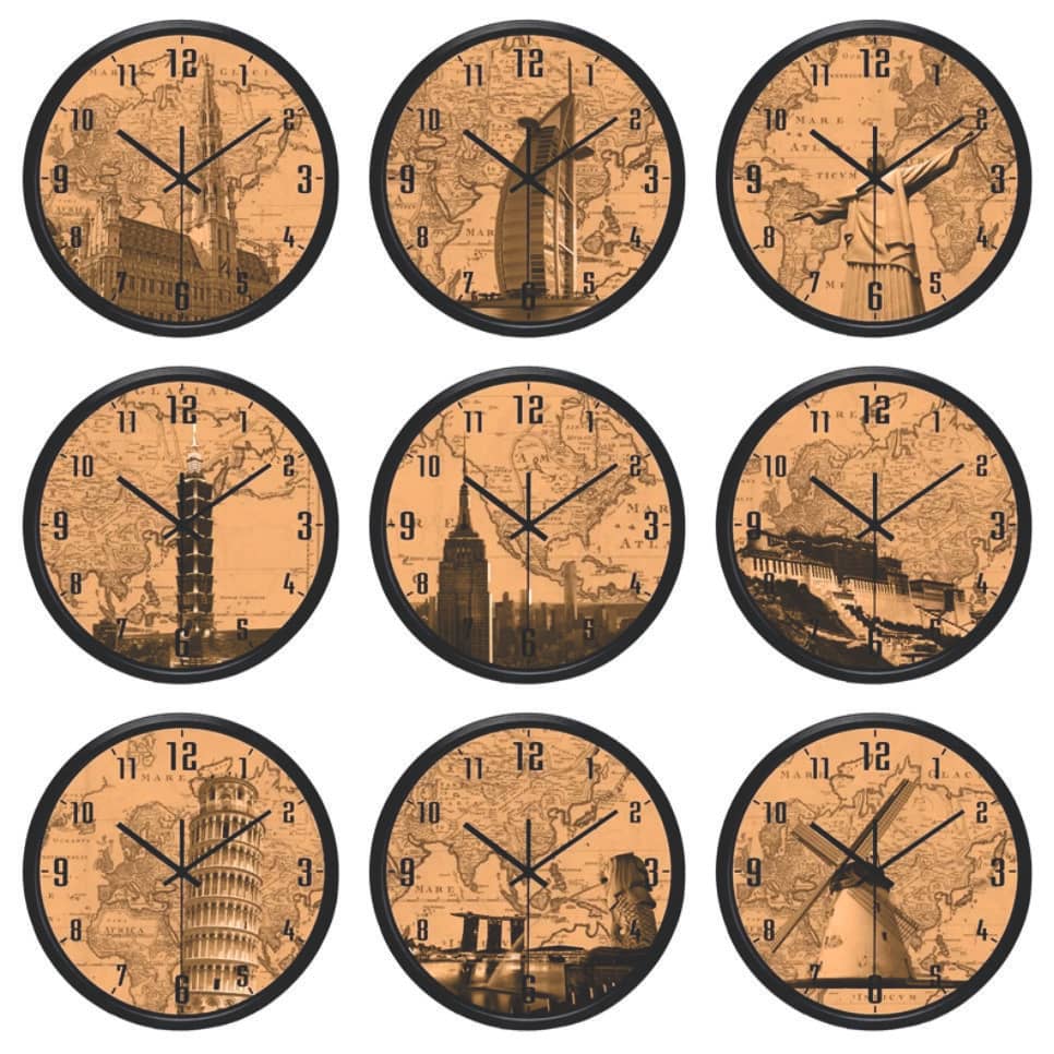 Relógio de Parede Lugares