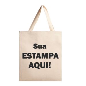 Saco De Algodão Cru Personalizado Kit