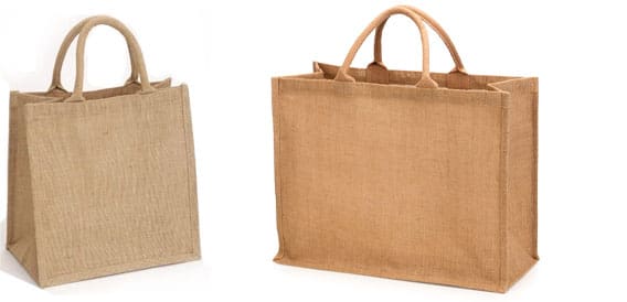 Sacola de Juta Rústica Personalizada