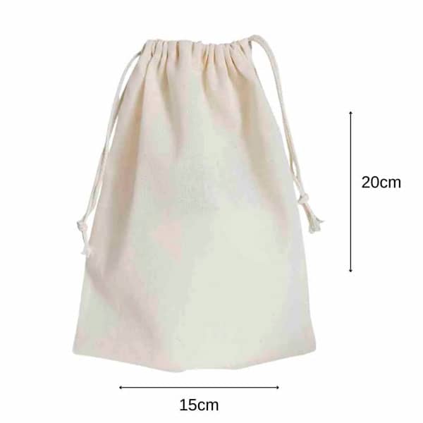 Sacos de Tecido Cru Personalizados 40×40 CM