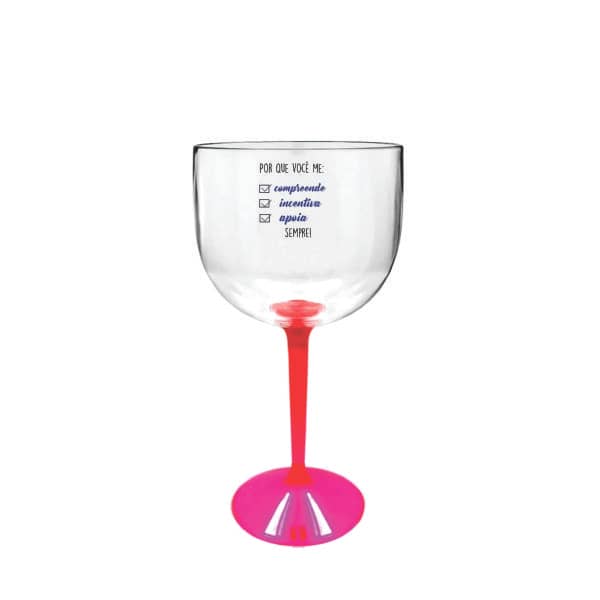 Taça Gin Personalizada – Você me Completa