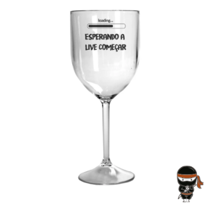 Taça de vinho personalizada