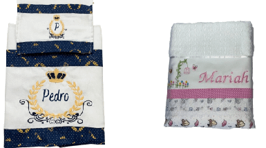 Toalha de banho infantil personalizada