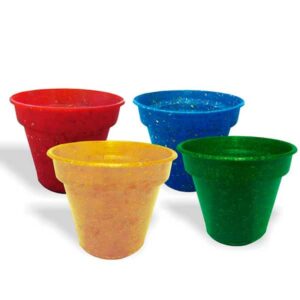 Vasinho M Colorido Fibra de Madeira