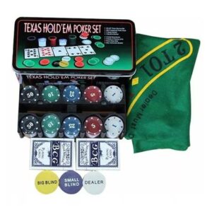 Kit poker 200 fichas