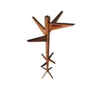 Cabideiro Mancebo De Chão Em Madeira Personalizado