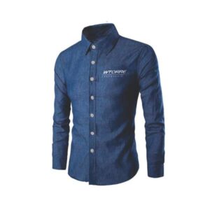 Camisa Social Jeans Personalizada
