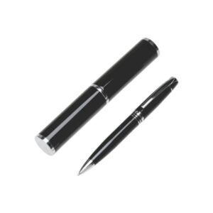 Caneta metal personalizada com estojo