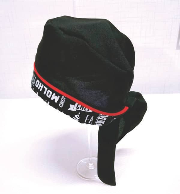 Touca de cozinheira personalizada