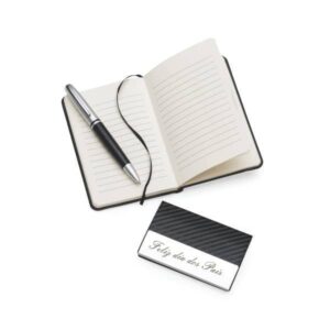 Kit Carteira e Moleskine Personalizado