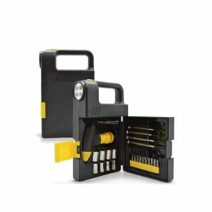 Kit de ferramentas com lanterna promocional