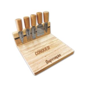 Kit Queijo em Madeira para Brindes