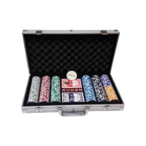 Maleta de Fichas de Poker Personalizadas em Cerâmica - D9