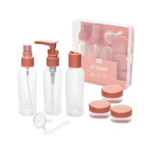 Organizador de Viagem Kit de Frascos Personalizado