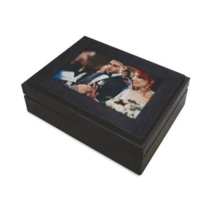 Porta-Bijuterias de Madeira Personalizado