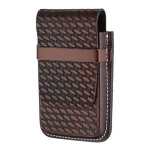 Porta-celular de couro